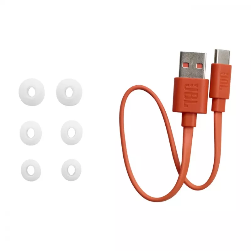 JBL Wave Buds ausinės True Wireless Stereo (TWS) į ausis Įdedamos Skambučiai/Muzika/Sportas/Kasdienai Bluetooth Baltos