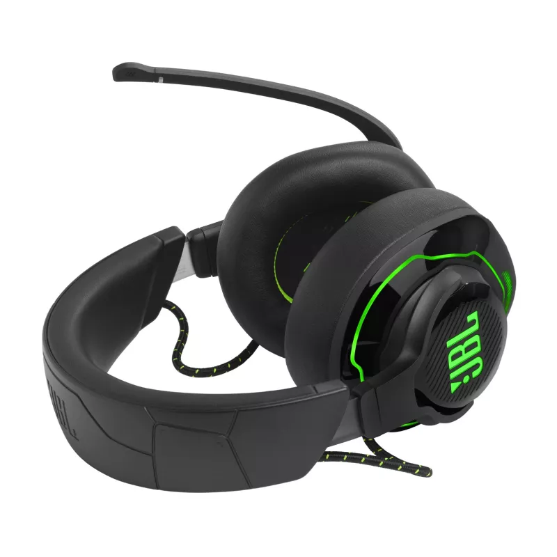 JBL Quantum 910X ausinės Laidinės ir belaidės Galvos juosta Skirta žaidimams USB Type-C Bluetooth Juoda, Žalia