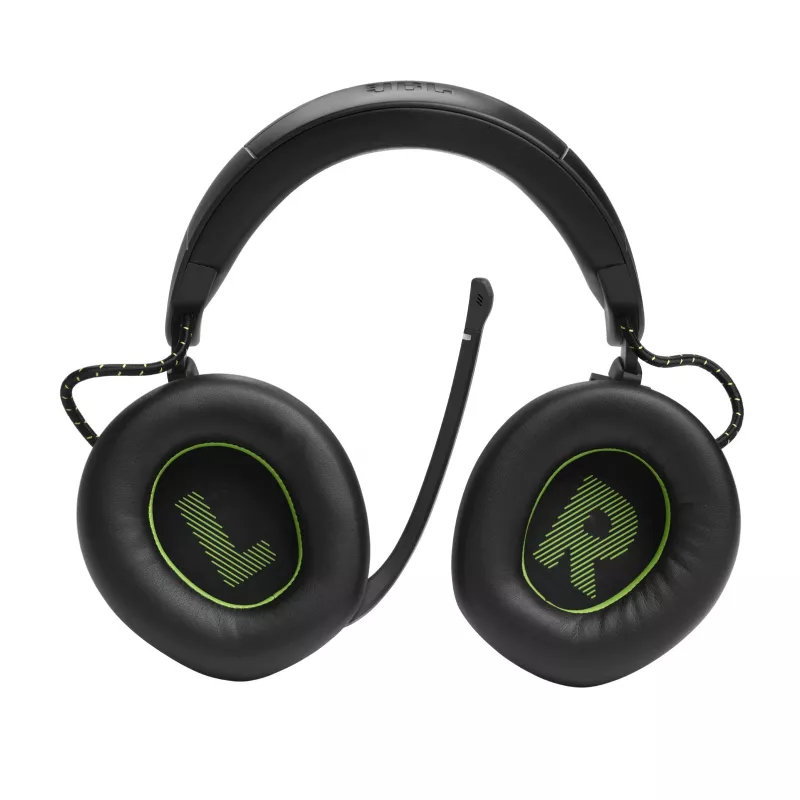 JBL Quantum 910X ausinės Laidinės ir belaidės Galvos juosta Skirta žaidimams USB Type-C Bluetooth Juoda, Žalia