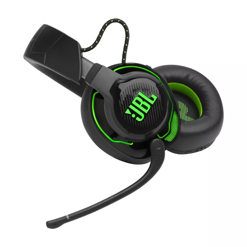 JBL Quantum 910X ausinės Laidinės ir belaidės Galvos juosta Skirta žaidimams USB Type-C Bluetooth Juoda, Žalia