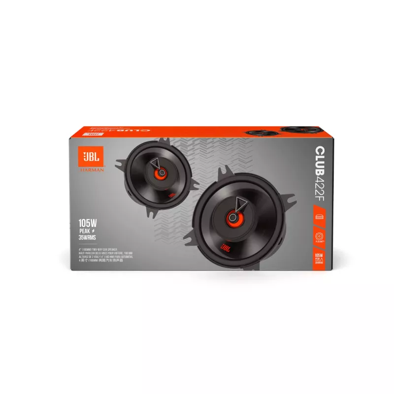 JBL Club 422F automobilinė kolonėlė Apvali 2 krypčių 105 W 2 vnt.