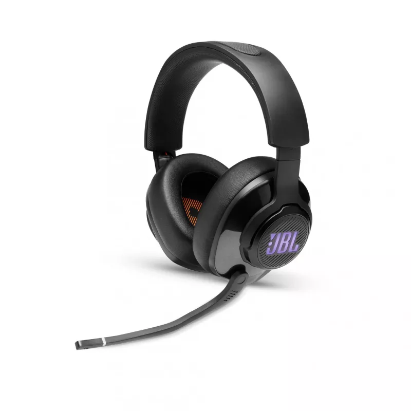 JBL Quantum 400 JUODA, laidinės, žaidimams, 20 - 20000 Hz, 248 g, Ausinės, juoda