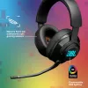 JBL Quantum 400 JUODA, laidinės, žaidimams, 20 - 20000 Hz, 248 g, Ausinės, juoda