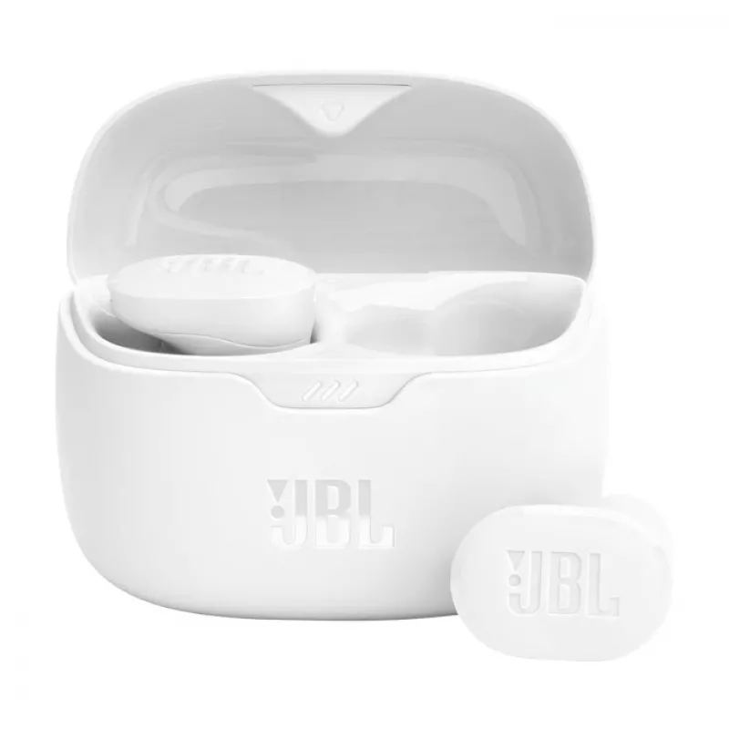 JBL Tune Buds ausinės True Wireless Stereo (TWS) į ausis įdedamos Skambučiams / muzikai Bluetooth Balta