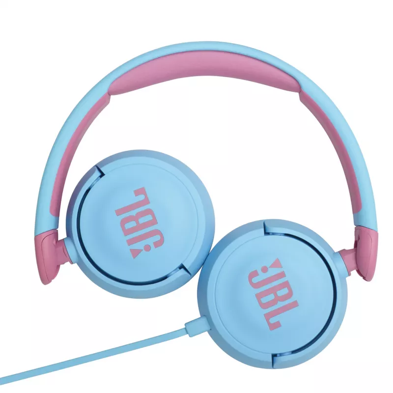 JBL JR310 BLUE, laidinės, muzikai, 20 - 20000 Hz, 112 g, ausinės, mėlynos