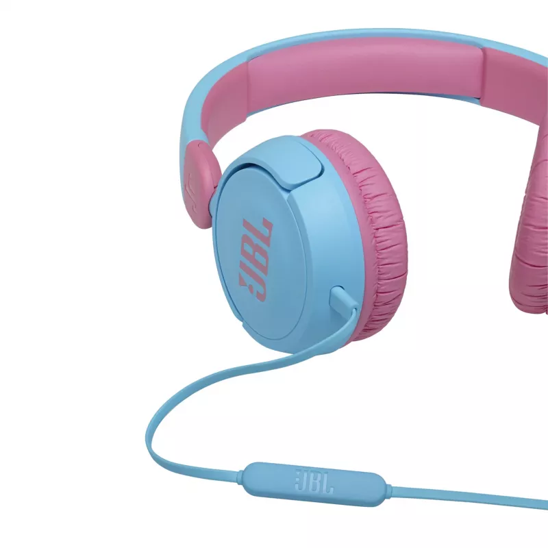 JBL JR310 BLUE, laidinės, muzikai, 20 - 20000 Hz, 112 g, ausinės, mėlynos