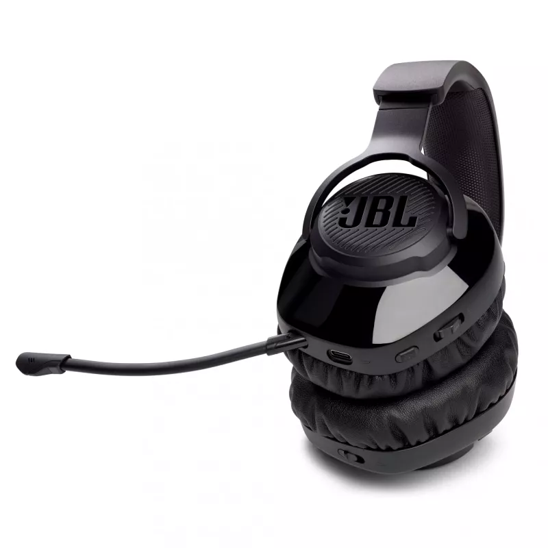 JBL Quantum 350 Juoda, belaidės, žaidimams, 20–20000 Hz, 247 g, ausinės, juodos