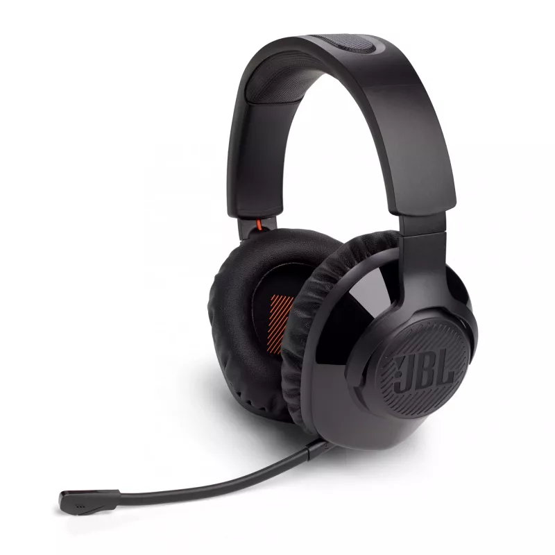 JBL Quantum 350 Juoda, belaidės, žaidimams, 20–20000 Hz, 247 g, ausinės, juodos