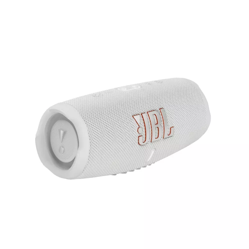 JBL CHARGE 5 WHITE, 1,91 cm (0,75 colio), 2 cm, 10,2 cm (4 coliai), 9 cm, 30 W, 60 – 20000 Hz