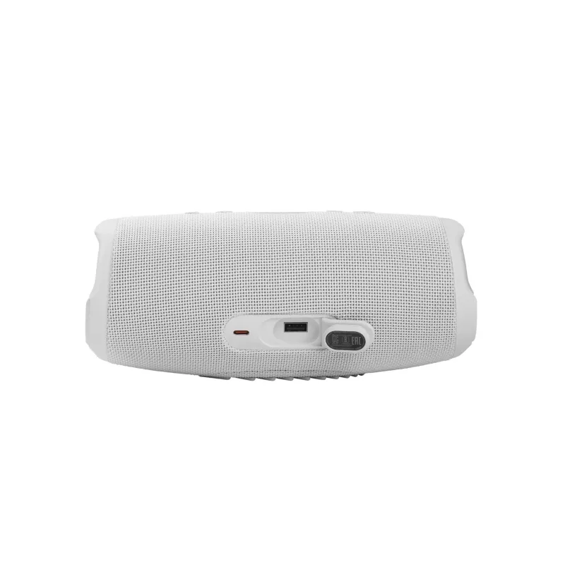 JBL CHARGE 5 WHITE, 1,91 cm (0,75 colio), 2 cm, 10,2 cm (4 coliai), 9 cm, 30 W, 60 – 20000 Hz