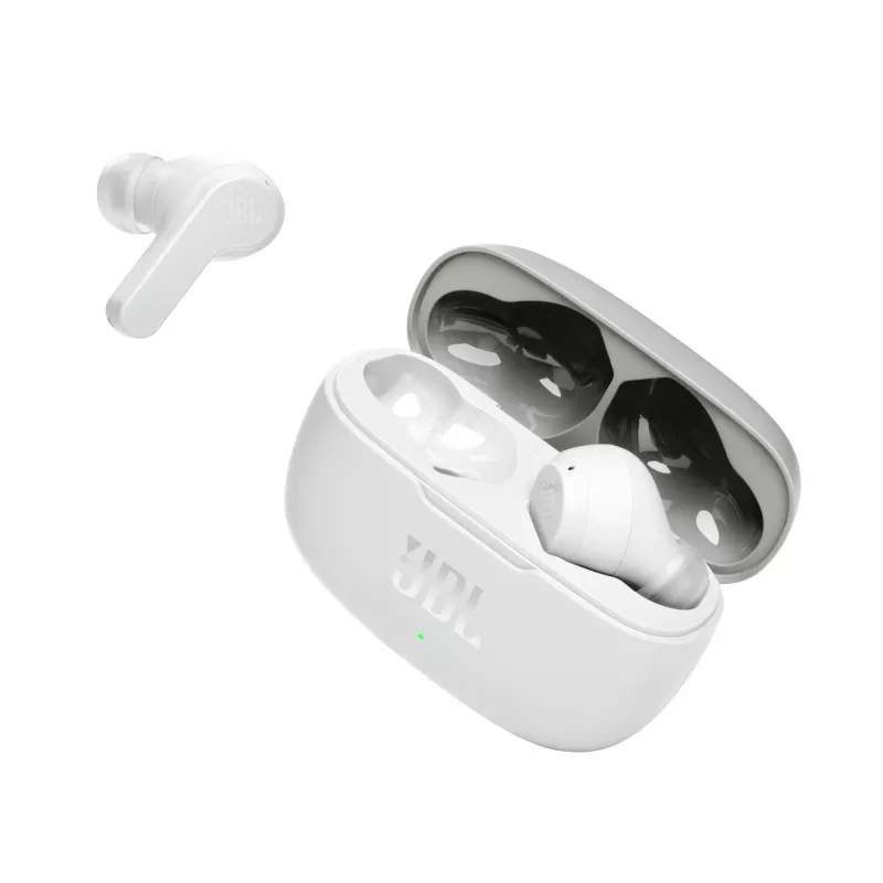 JBL Wave 200 TWS WHITE, Wireless, 20 - 20000 Hz, Muzika, 48 g, Ausinės, Balta
