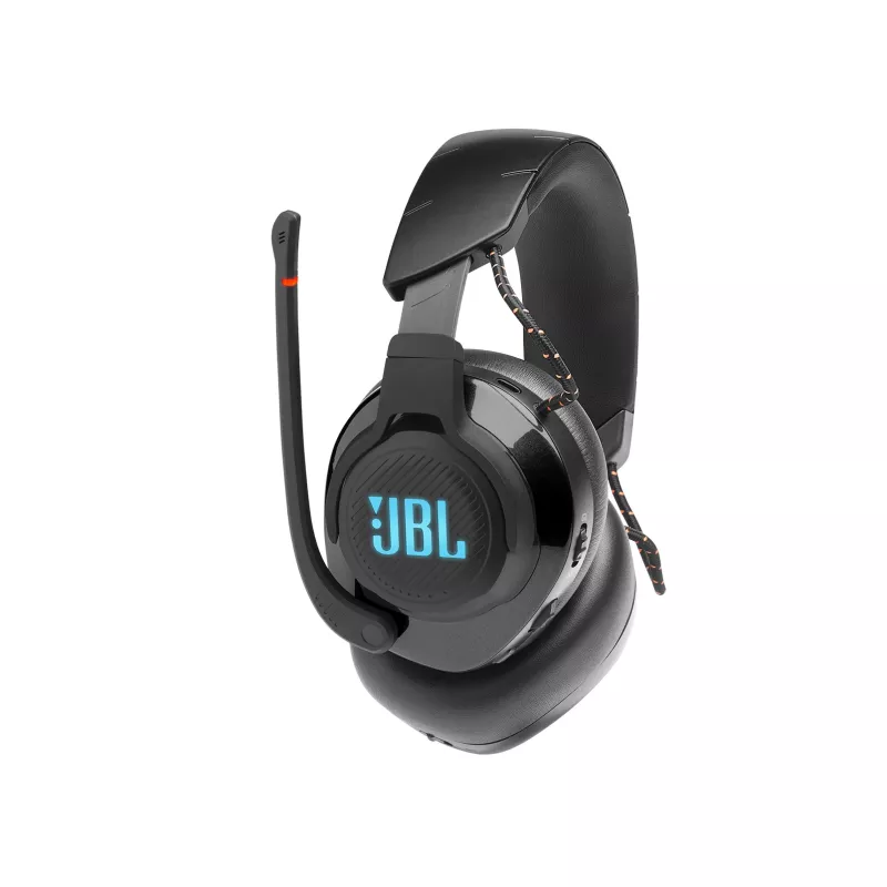 JBL Quantum 610 Wireless ausinės su mikrofonu laidinis ir belaidis ryšys ant galvos žaidimams USB Type-C juoda
