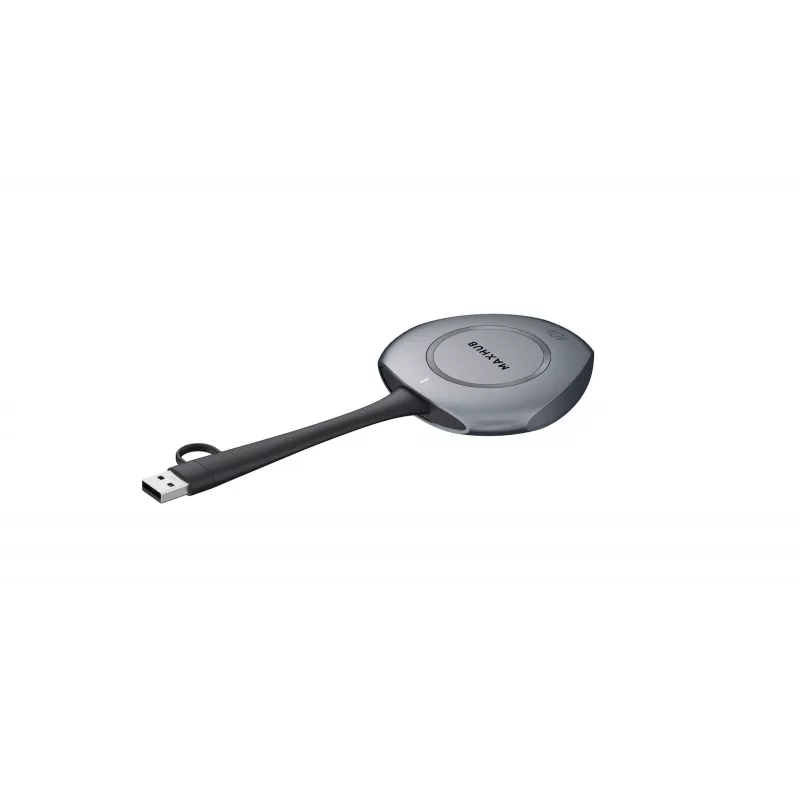 MAXHUB WT13M 4K BYOM belaidžio bendrinimo raktas, raktas, USB, Wi-Fi, belaidis, „Wi-Fi 6 (802.11ax)“, USB Type-C, juoda, šviesiai pilka