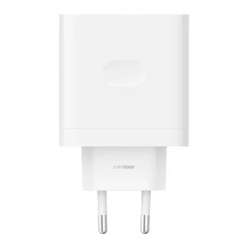OPPO Supervooc išmaniojo telefono, universalus baltas kintamosios srovės greitasis įkroviklis, skirtas naudoti patalpoje