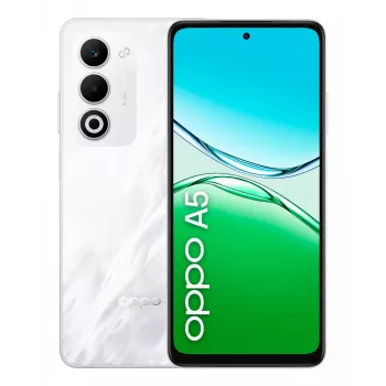 OPPO A5 16,9 cm (6,67 colio) Dual SIM Android 15 4G USB Type-C 6 GB 128 GB 6000 mAh Balta