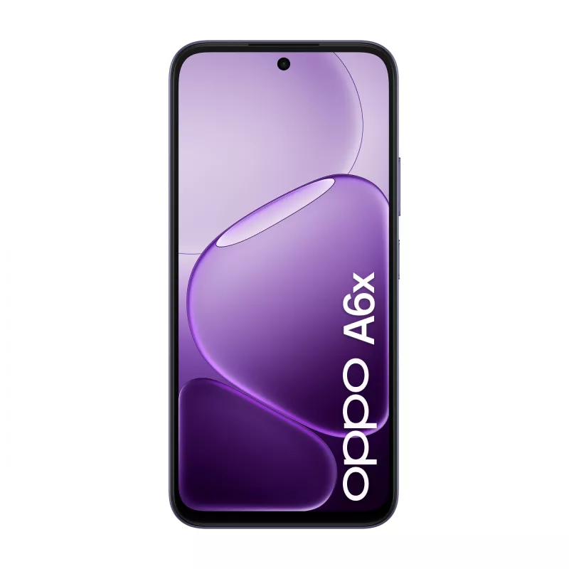 OPPO A6x 17,1 cm (6,75 colių) Dual SIM Android 15 4G USB Type-C 4 GB 128 GB 6100 mAh Violetinė