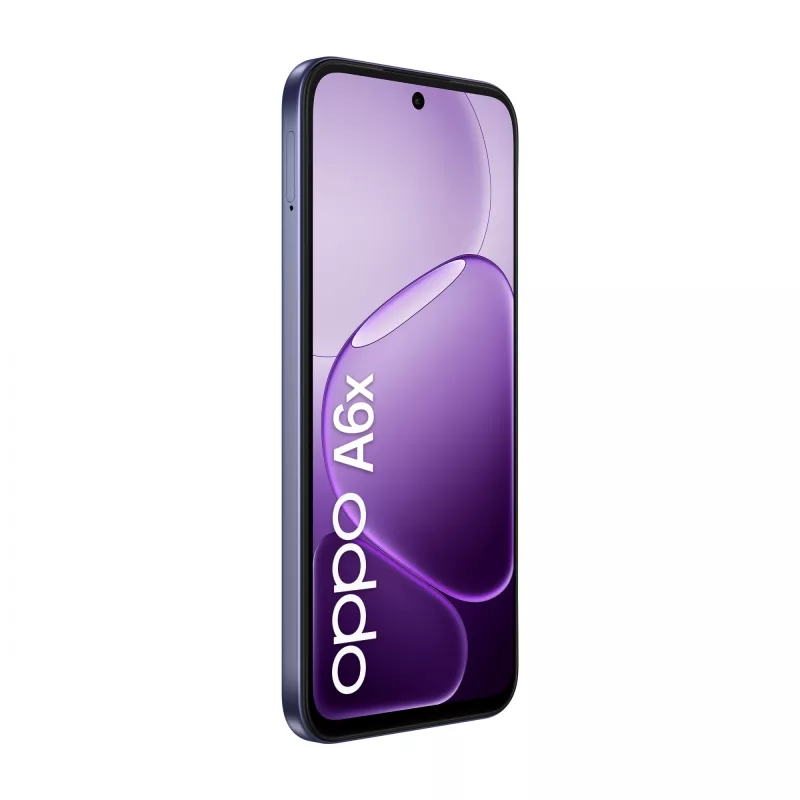 OPPO A6x 17,1 cm (6,75 colių) Dual SIM Android 15 4G USB Type-C 4 GB 128 GB 6100 mAh Violetinė