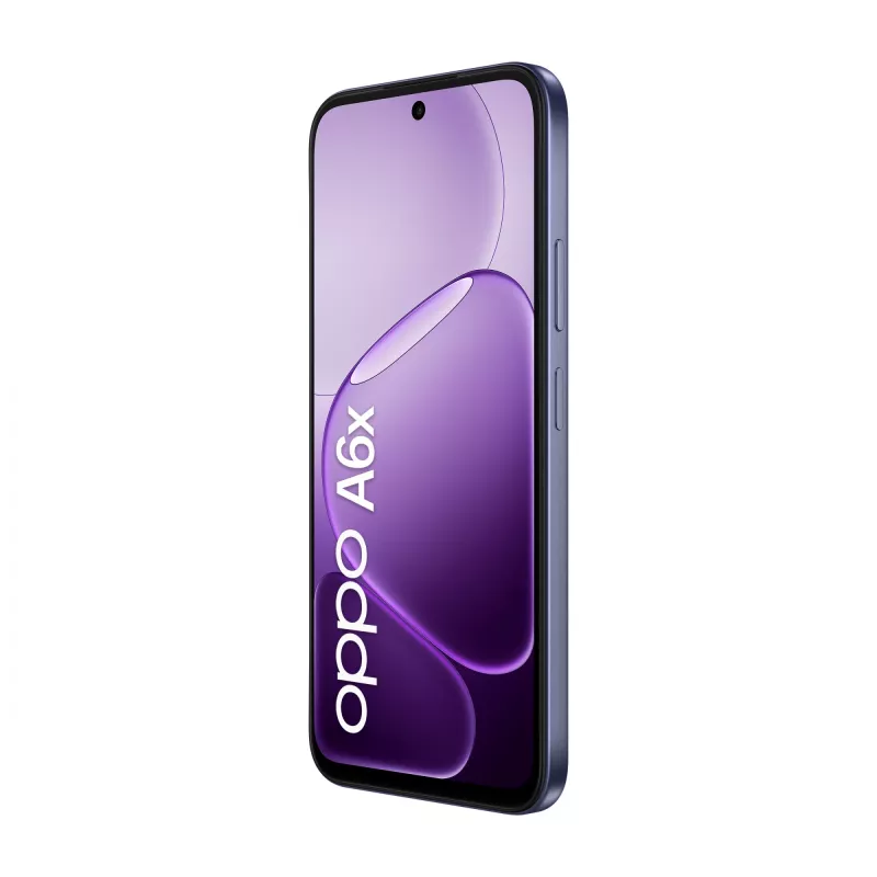 OPPO A6x 17,1 cm (6,75 colių) Dual SIM Android 15 4G USB Type-C 4 GB 128 GB 6100 mAh Violetinė