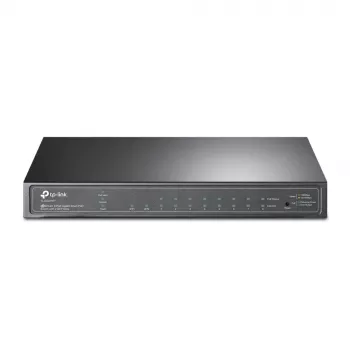 TP-Link JetStream 8 prievadų gigabitinis išmanusis PoE+ komutatorius su 2 SFP lizdais