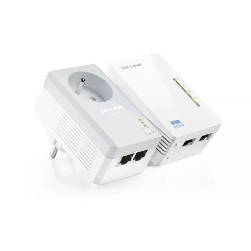 TP-Link TL-WPA4225 KIT PowerLine tinklo adapteris 500 Mbit/s Ethernet LAN Wi-Fi baltas 2 vnt.