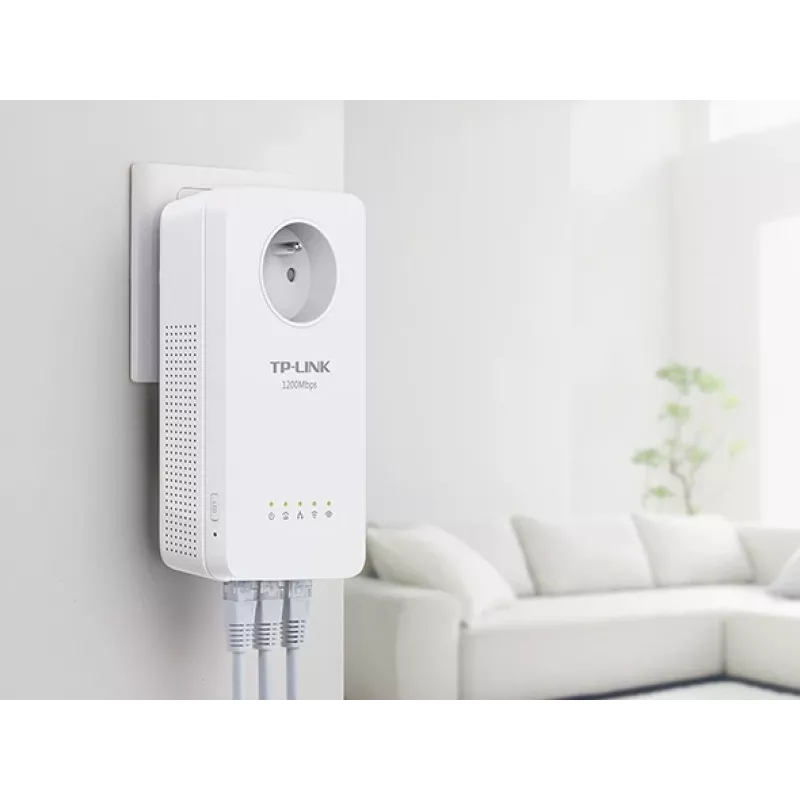 TP-Link TL-WPA8635P KIT 1200 Mbit/s Ethernet LAN Wi-Fi baltas 2 vnt.
