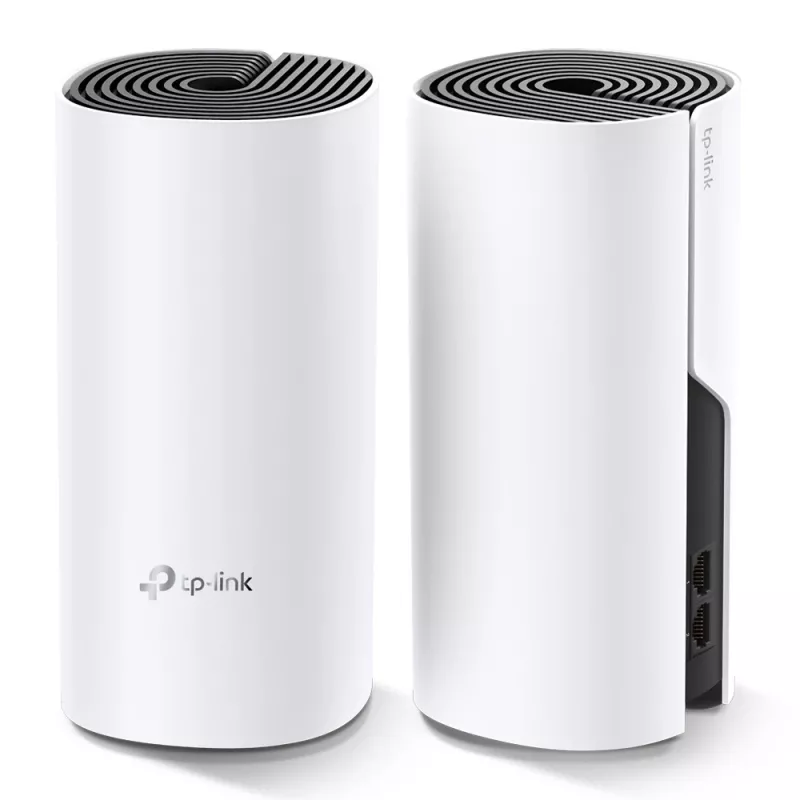 TP-Link AC1200 visų namų tinklinė Wi-Fi sistema, 2 vnt., balta, vidinė, tinklinė sistema, maitinimas, būsena, dviejų juostų (2,4 GHz / 5 GHz), Wi-Fi 5 (802.11ac)