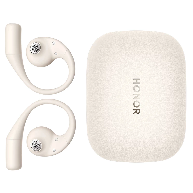 Honor Earbuds Open ausinės belaidžio ryšio į ausis įdedamos skambučiams/muzikai USB Type-C Bluetooth auksinės