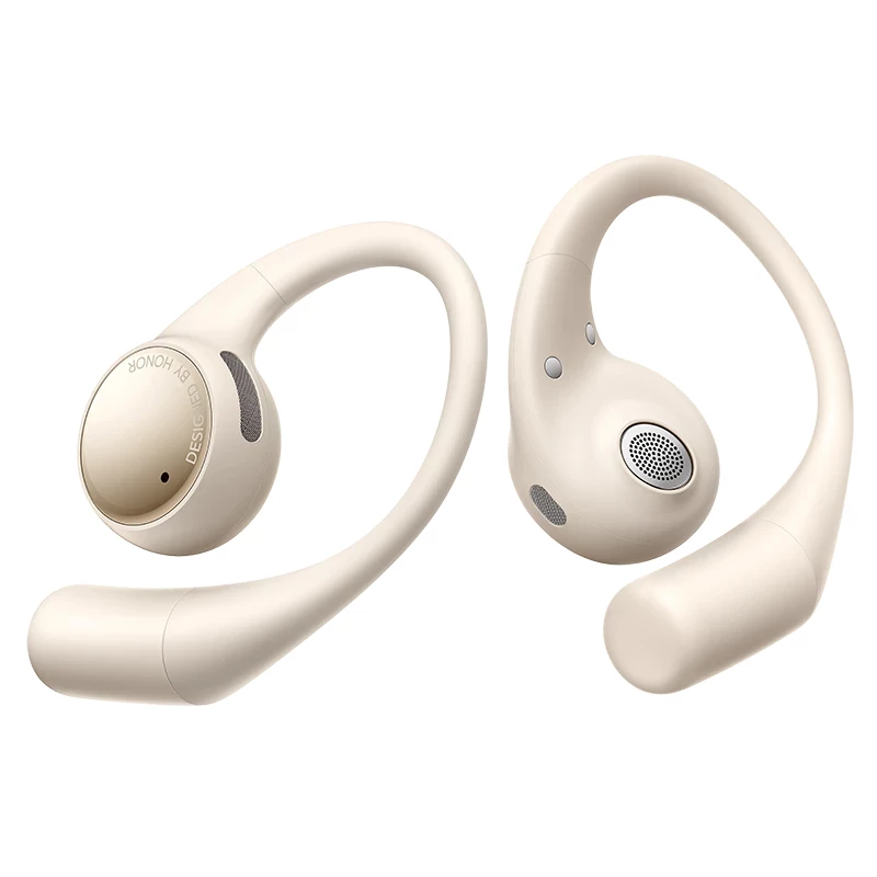 Honor Earbuds Open ausinės belaidžio ryšio į ausis įdedamos skambučiams/muzikai USB Type-C Bluetooth auksinės