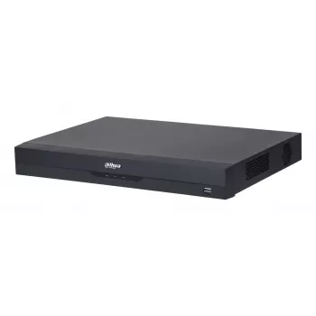 DVR Dahua Technology XVR5216AN-4KL-I3/T — 16 kanalų 4K (3840x2160), H.264/H.265, 1xRJ45, 1xUSB3.2, 1xUSB2.0, maks. HDD 16 TB, juodas