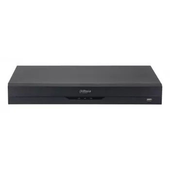 DVR Dahua Technology XVR5216AN-4KL-I3/T — 16 kanalų 4K (3840x2160), H.264/H.265, 1xRJ45, 1xUSB3.2, 1xUSB2.0, maks. HDD 16 TB, juodas