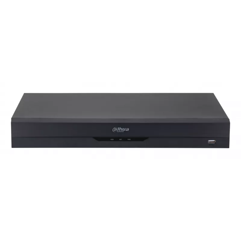 DVR Dahua Technology XVR5216AN-4KL-I3/T — 16 kanalų 4K (3840x2160), H.264/H.265, 1xRJ45, 1xUSB3.2, 1xUSB2.0, maks. HDD 16 TB, juodas