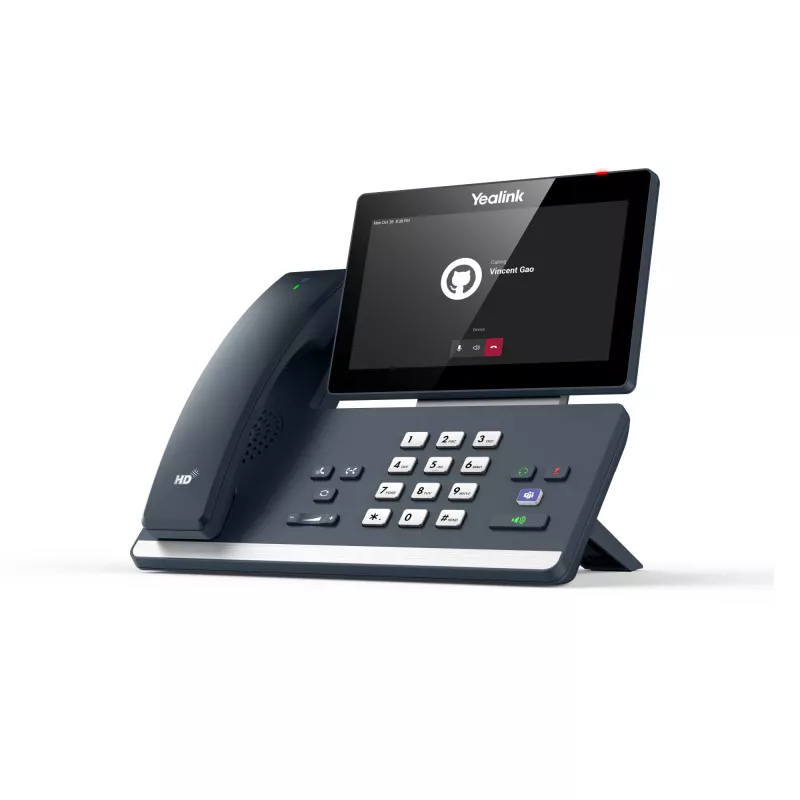 Yealink MP58-WH Microsoft Teams Edition, IP telefonas, pilkas, belaidis ragelis, stalinis, Android, Microsoft Teams