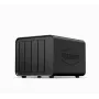TerraMaster D4-320 išorinis diskų masyvas, juodas, 4 skyriai HDD/SSD