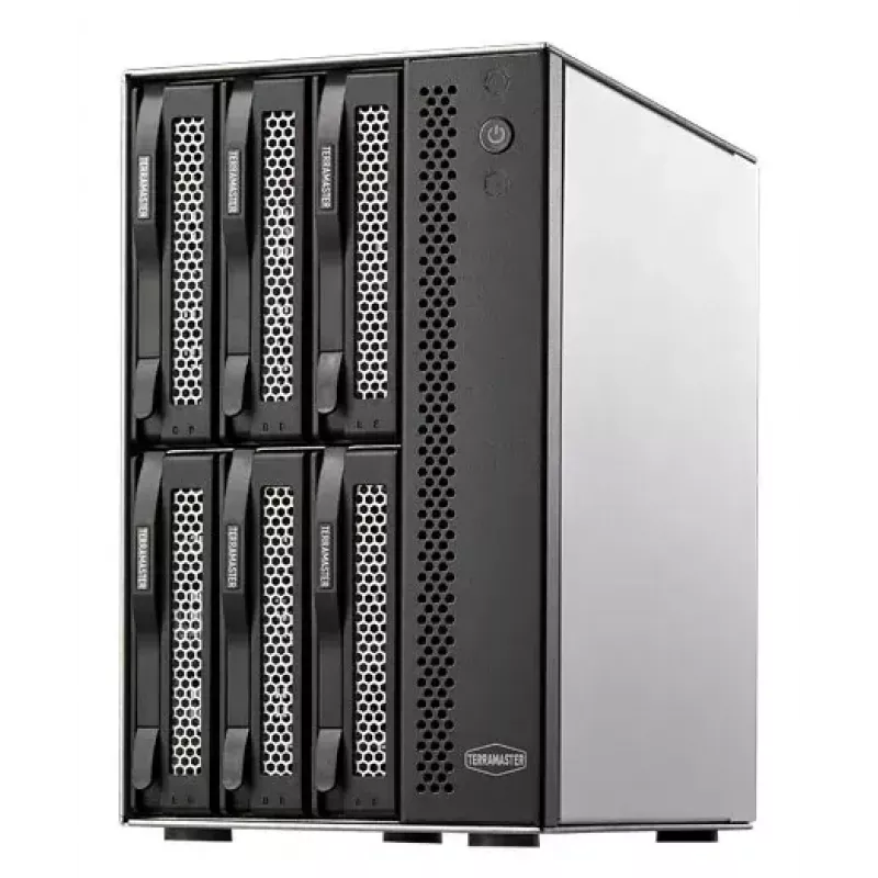 TerraMaster D6-320 Disk Array Desktop Juoda 6 Drives HDD SSD