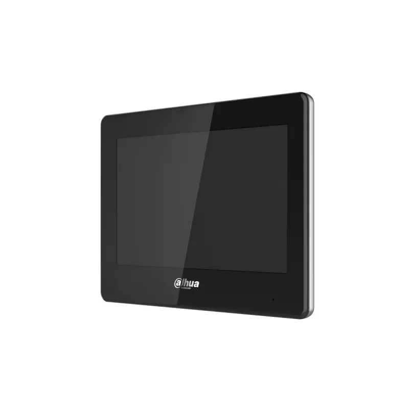 Ekranas Dahua VTH5422HB — Vidinis monitoriaus ekranas, 12 V DC, 6 W tipinė galia, Ethernet 10/100 Mbps, juodas