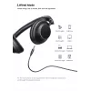 Ugreen HiTune Max5 ausinės su laidu ir bevielės ant galvos dedamos skambučiams/muzikai Bluetooth juodos