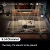 „Hisense AX5140Q“ garso juosta, 5.1.4, „Dolby Atmos“, 600 W RMS, belaidis žemų dažnių garsiakalbis 280 W, juoda