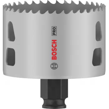 Bosch PRO Multi Material PC Plus, 44/73 mm, viengubas, grąžtas, gipso kartonas, metalas, spalvotieji metalai, plastikas, spygliuočių mediena, juoda, pilka, kobalto plienas, kobalto lydinio greitaeigis plienas (HSS-Co)