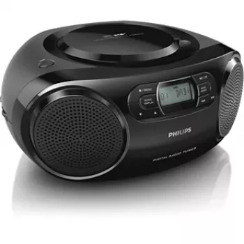 Philips AZB500 Juodas Nešiojamasis CD grotuvas
