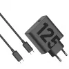 Mobiliojo įrenginio įkroviklis Motorola SJMC1252 Universalus juodas AC Vidaus USB Type-C 1 m