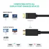 Ugreen 10202 vaizdo kabelio adapteris 2 m DisplayPort HDMI juoda
