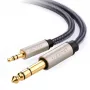 Audio laidas Ugreen 10628 2 m 6,35 mm į 3,5 mm kištukas juodas