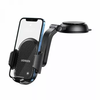 Pasyvus automobilinis telefono laikiklis UGREEN 20473 — juodas mobiliesiems telefonams/išmaniesiems telefonams