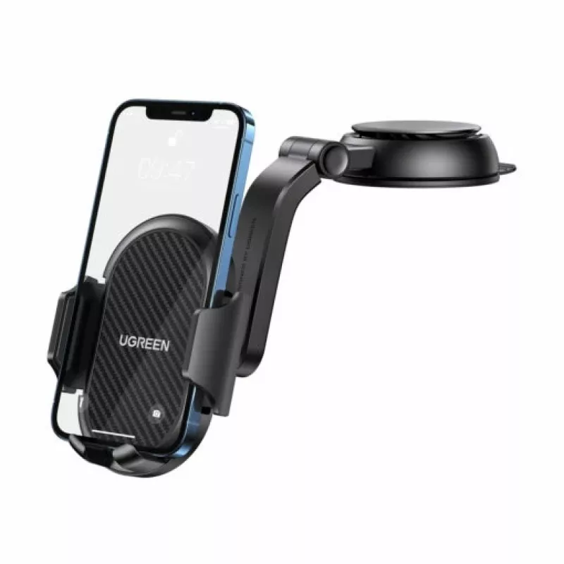 Pasyvus automobilinis telefono laikiklis UGREEN 20473 — juodas mobiliesiems telefonams/išmaniesiems telefonams