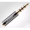 Ugreen adapteris 2,5 mm (moteriškas) mikro lizdas į 3,5 mm mini lizdą (vyriškas) adapteris juodas (20502)