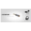 Ugreen adapteris 2,5 mm (moteriškas) mikro lizdas į 3,5 mm mini lizdą (vyriškas) adapteris juodas (20502)