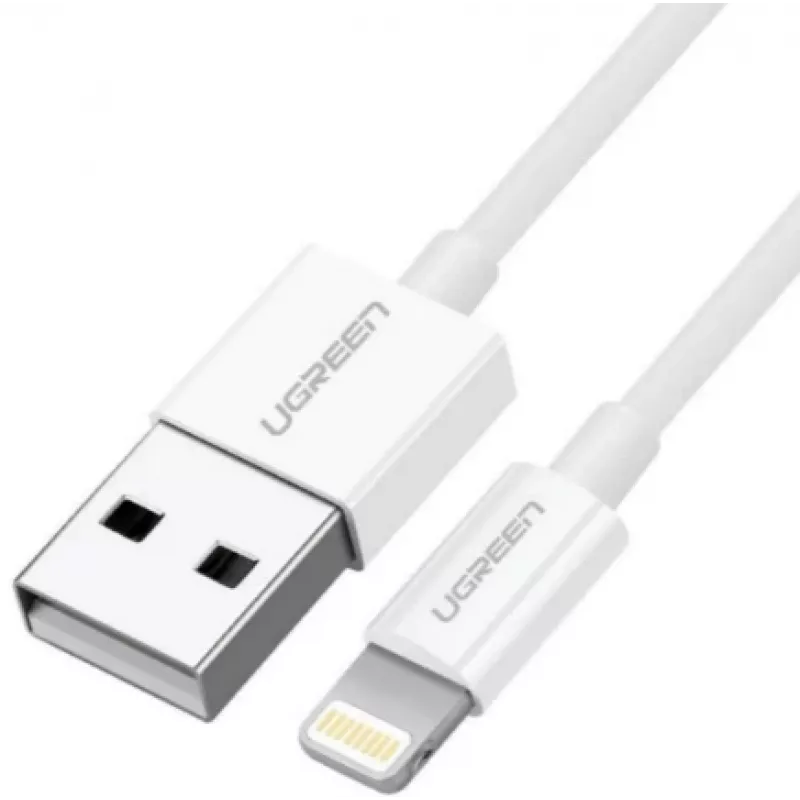 Ugreen 20730 lightning kabelis 2 m baltas