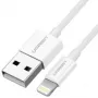Ugreen 20730 lightning kabelis 2 m baltas