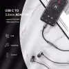 Mobiliojo telefono laidas Ugreen 30632 USB C į 3,5 mm, juodas