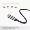 Mobiliojo telefono laidas Ugreen 30632 USB C į 3,5 mm, juodas